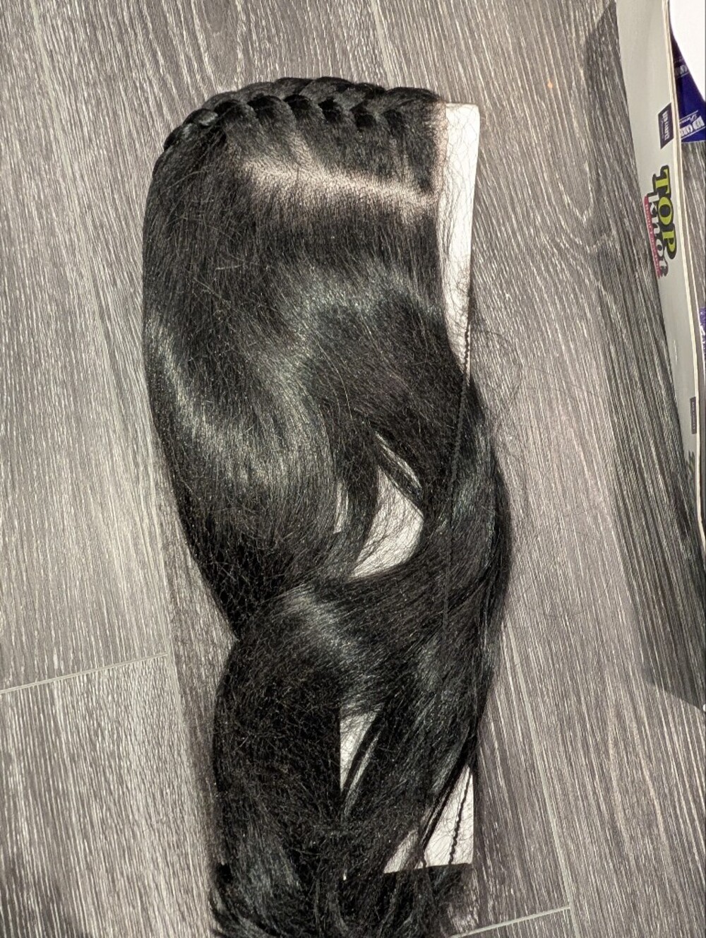 Black Lace Front Wig Closure - Natural Black
